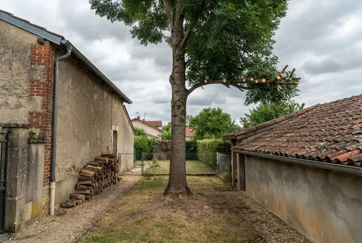Arbre équilibré après grimpe à Albefeuille-Lagarde