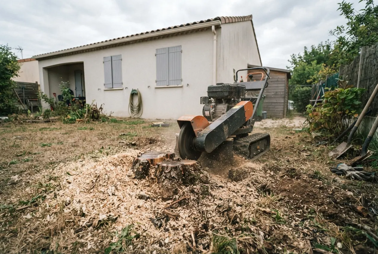 Dessouchage et rognage de souches à Montauban : libérez votre terrain